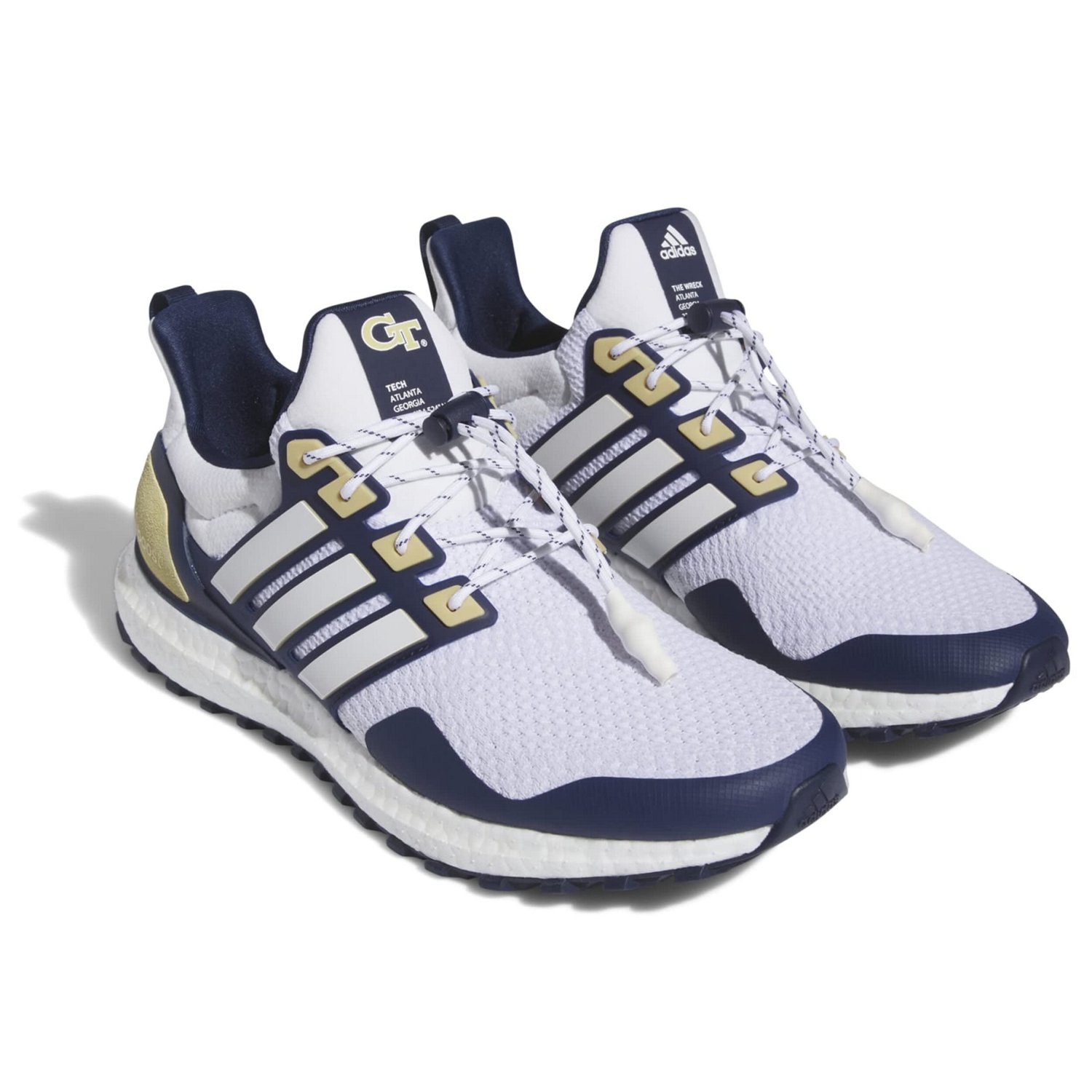 adidas /Blue Georgia Tech Yellow Jackets Ultraboost 10 Running Shoe - view number 3
