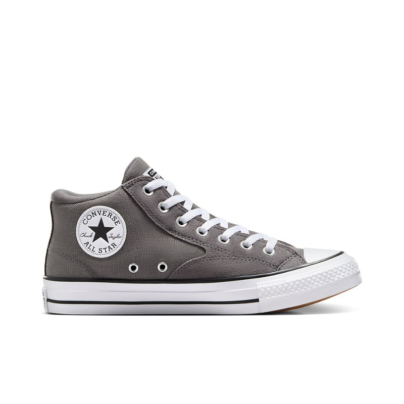 Converse Men's Chuck Taylor All-Star Malden Street Mid Top Shoes Grey/White, 11 - Mens Active at Academy Sports