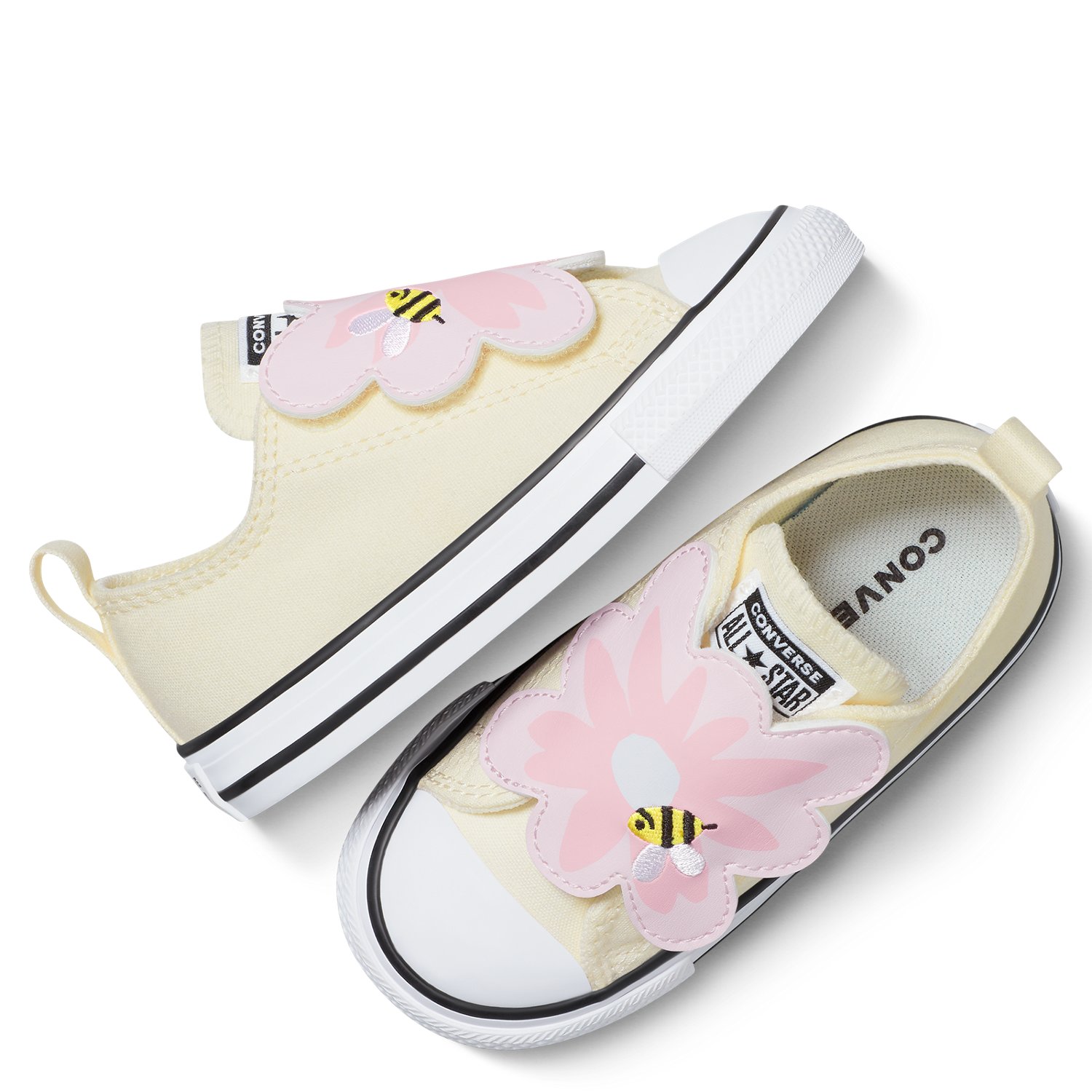 Converse Toddlers' Chuck Taylor All Star One Strap Floral Easy On Shoes - view number 5