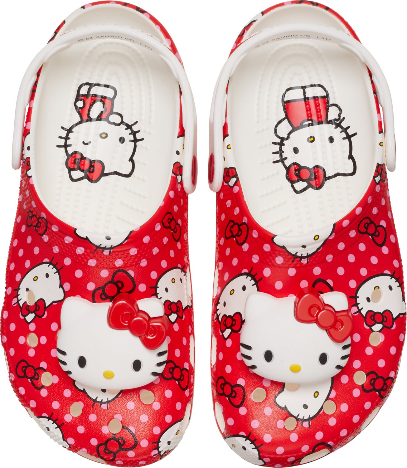 Crocs Adult Classic Hello Kitty Red Clog                                                                                         - view number 5