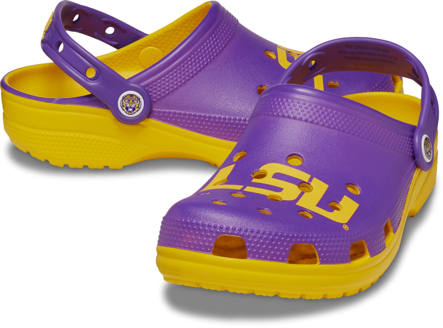 Crocs Adult Classic LSU Clog - view number 6