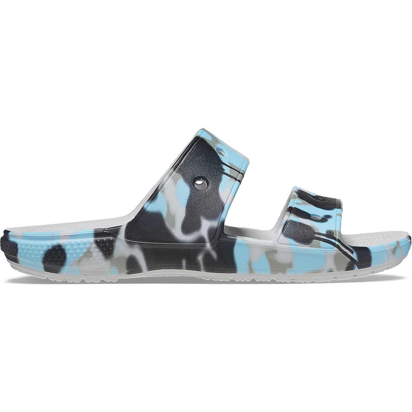 Crocs Adult Spray Camo Classic 2 Strap Sandals                                                                                   - view number 1