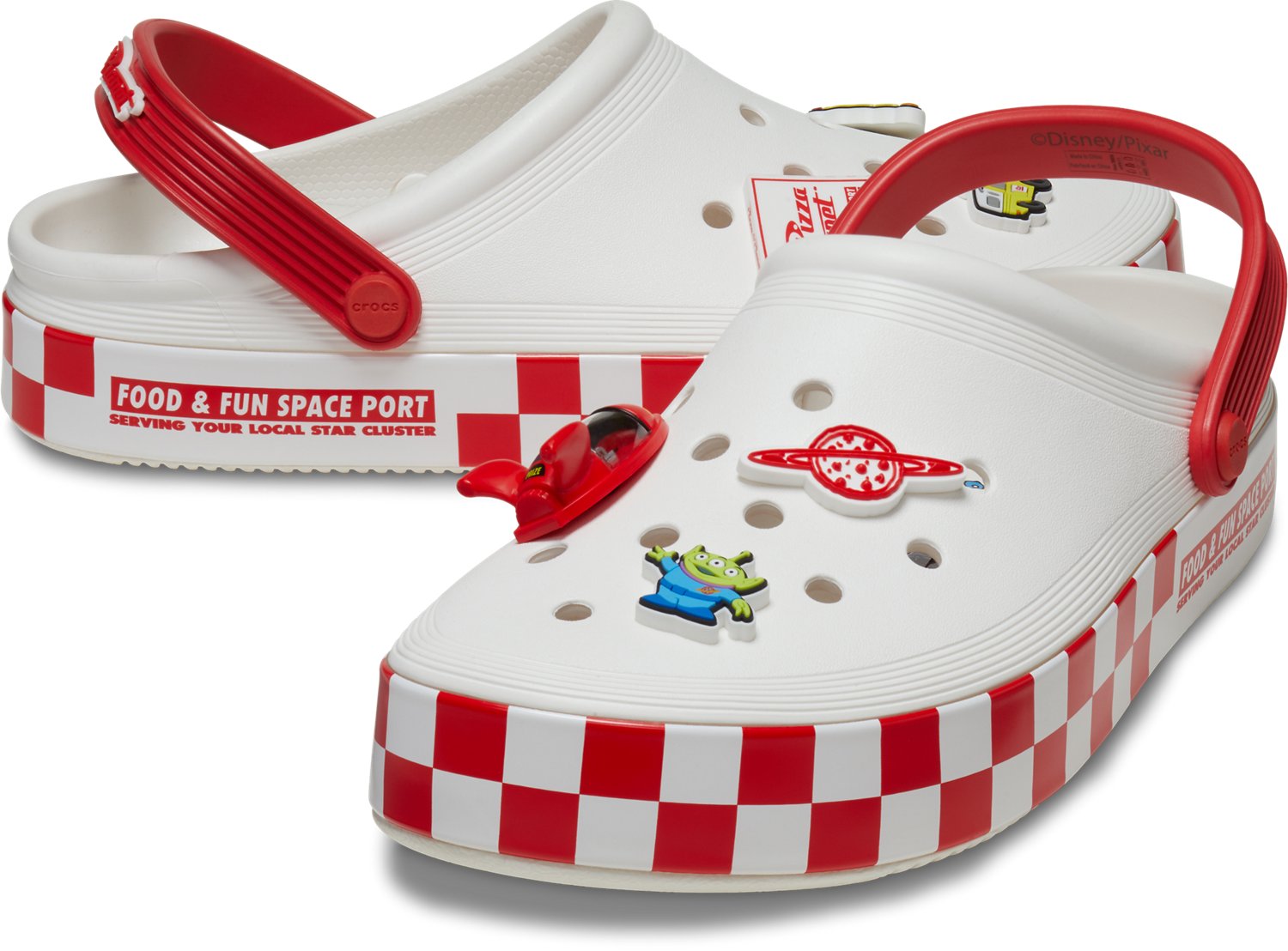 Crocs Adult Toy Story Pizza Planet Off Court Clog                                                                                - view number 4