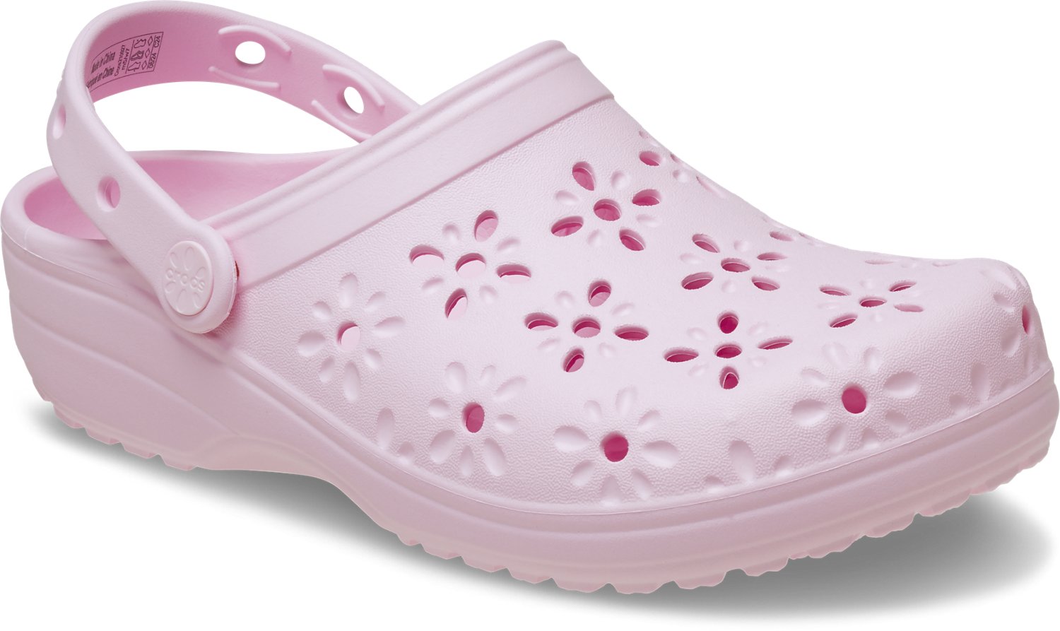 Crocs Adults' Classic Floral Cut Clogs                                                                                           - view number 7
