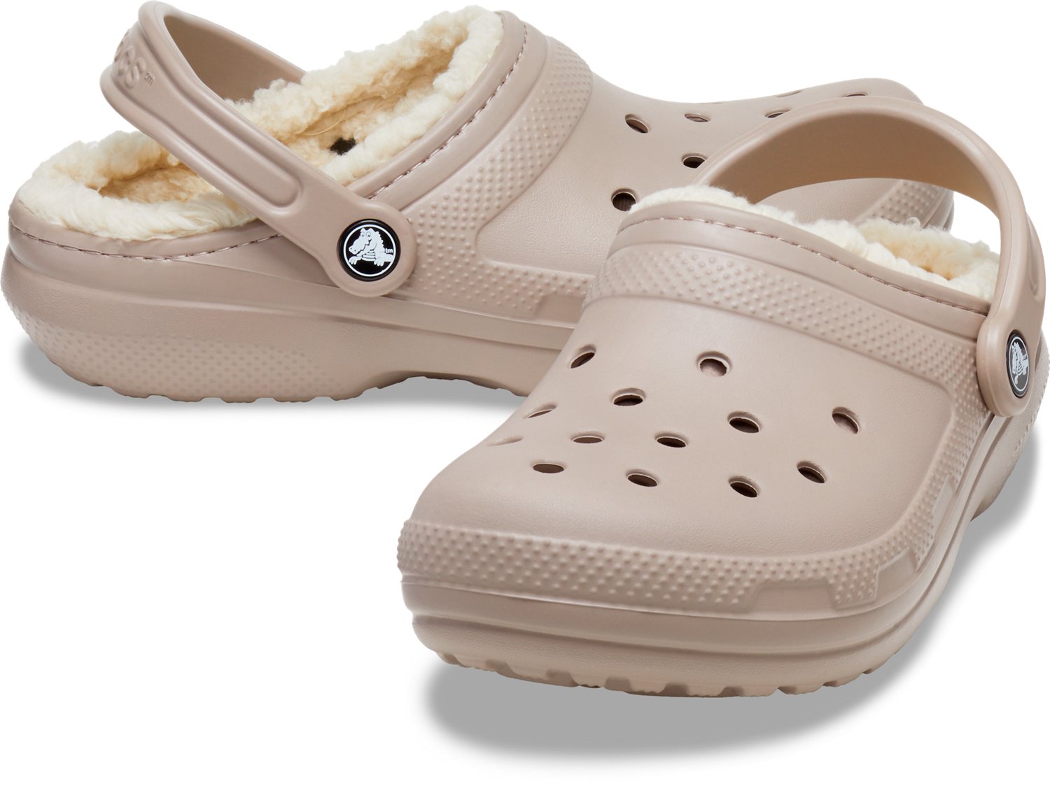 Crocs Adults' Classic Fuzz-Lined Clogs                                                                                           - view number 5