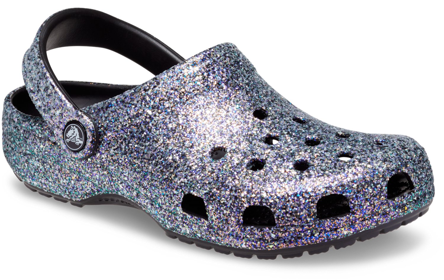 Adult 2024 glitter crocs