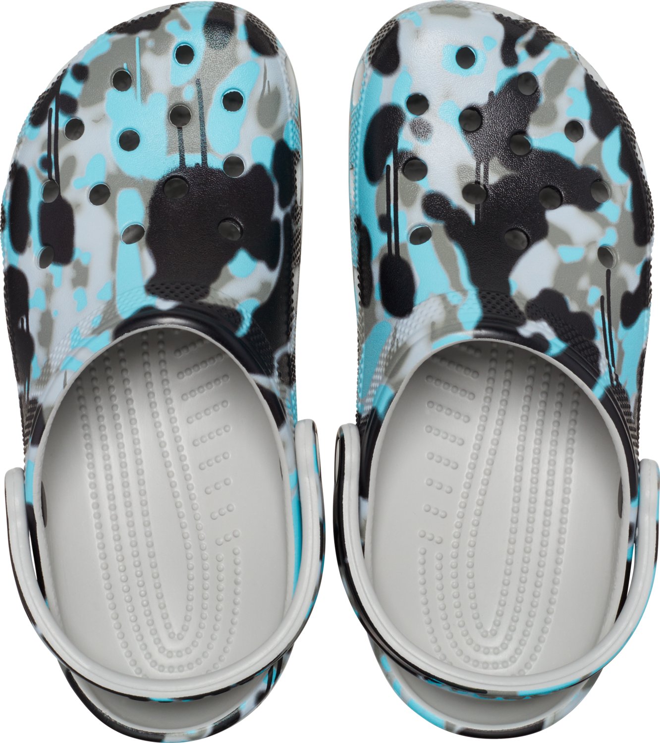 Crocs Adults Classic Spray Camo Clogs Free Shipping at Academy