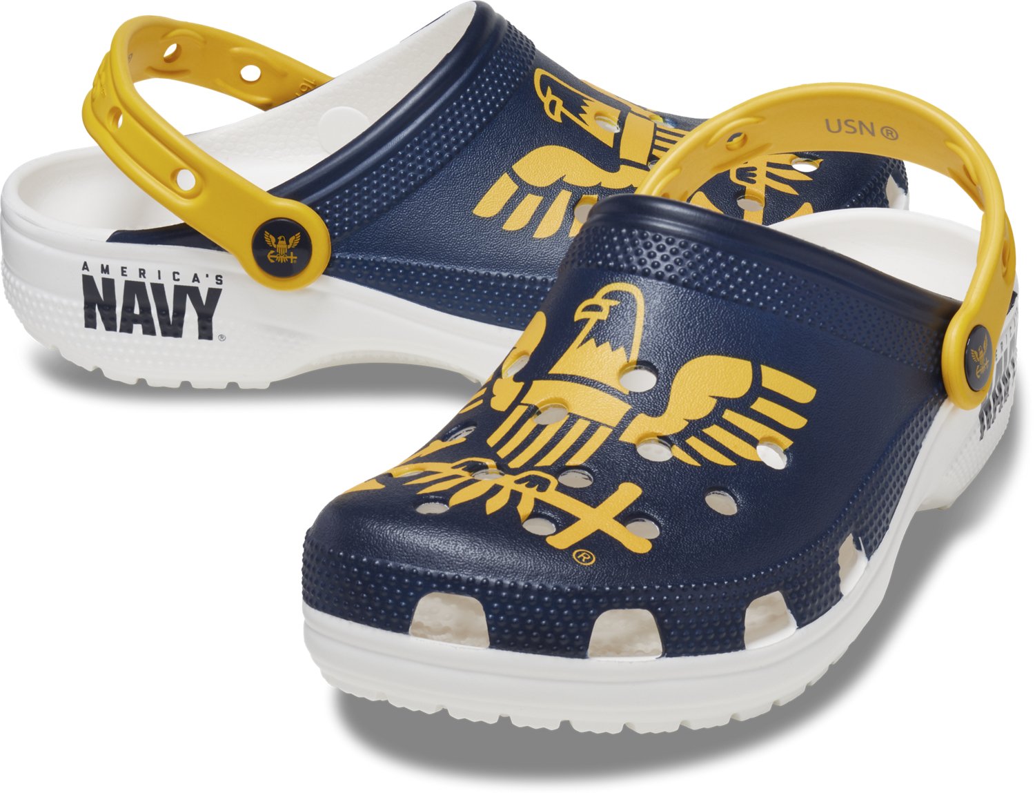 Crocs Adults' Classic US Navy Clogs                                                                                              - view number 4