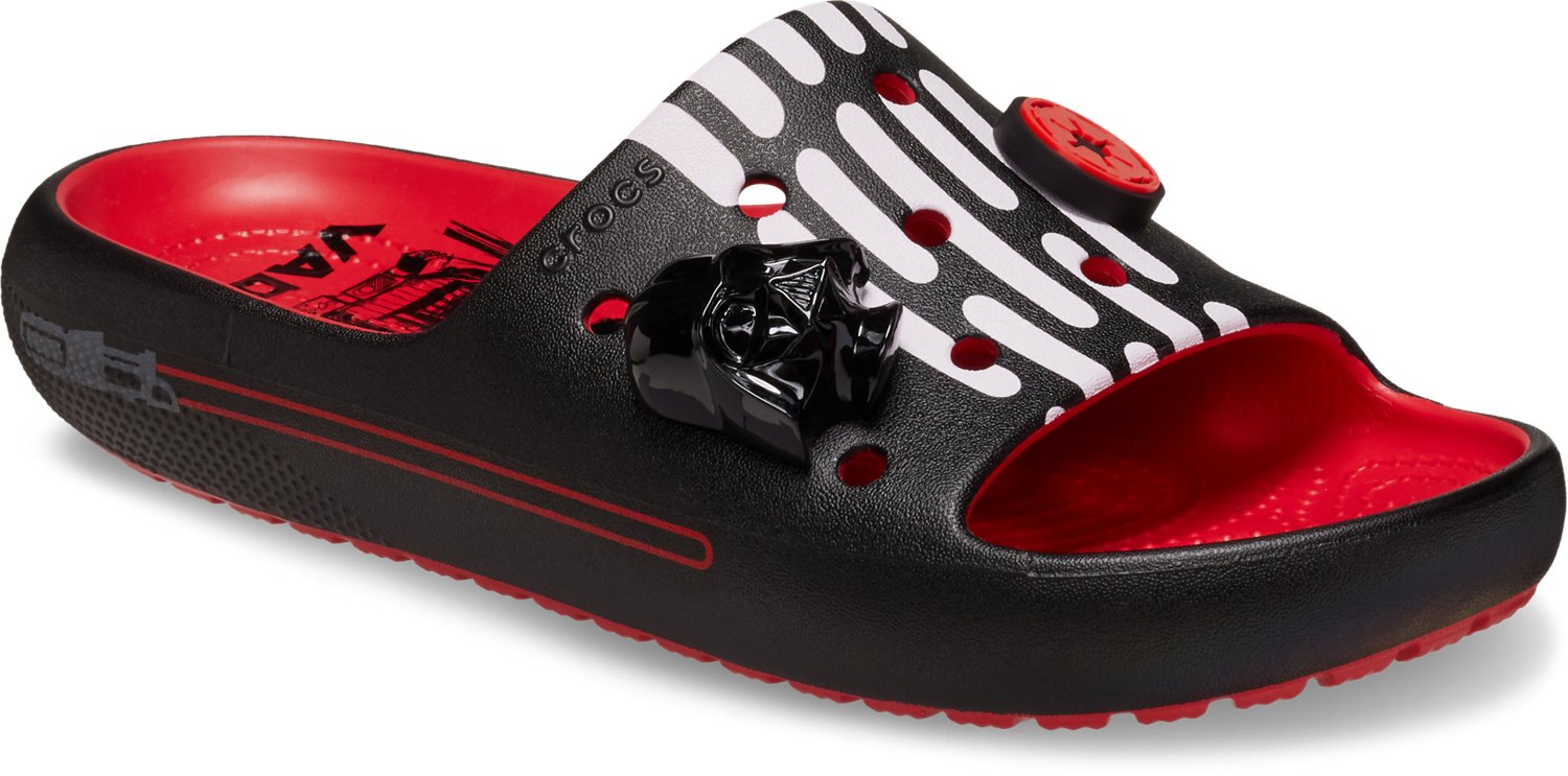 サンダル Crocs STAR WARS Darth Vader Classic Slides Star Wars Crocs Darth Vader Classic Slide V2 Sandal Glow In