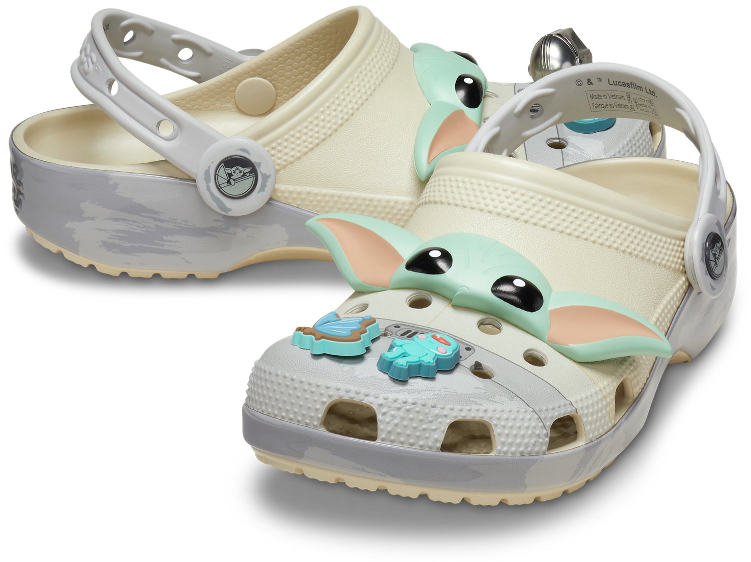 Crocs Adults' Star Wars Grogu Classic Clogs - view number 7