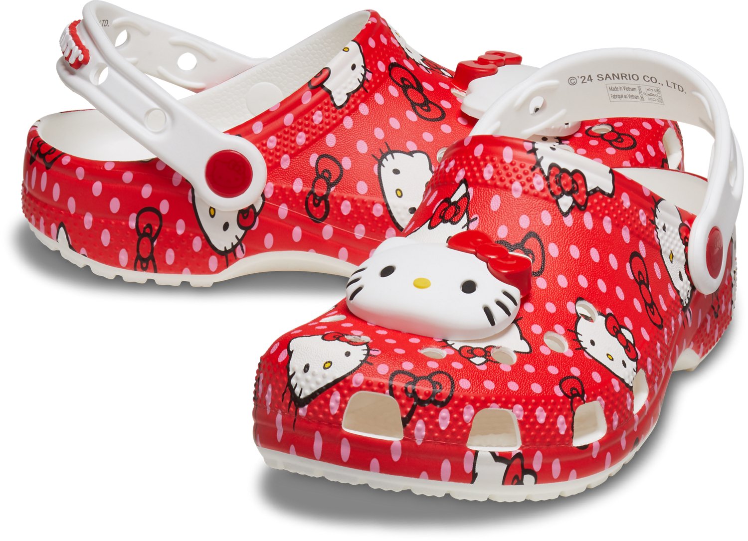 未使用　crocs HELLO KITTY I AM CLASSIC CLOG Hello Kitty x Crocs Adult I Am Classic Clog
