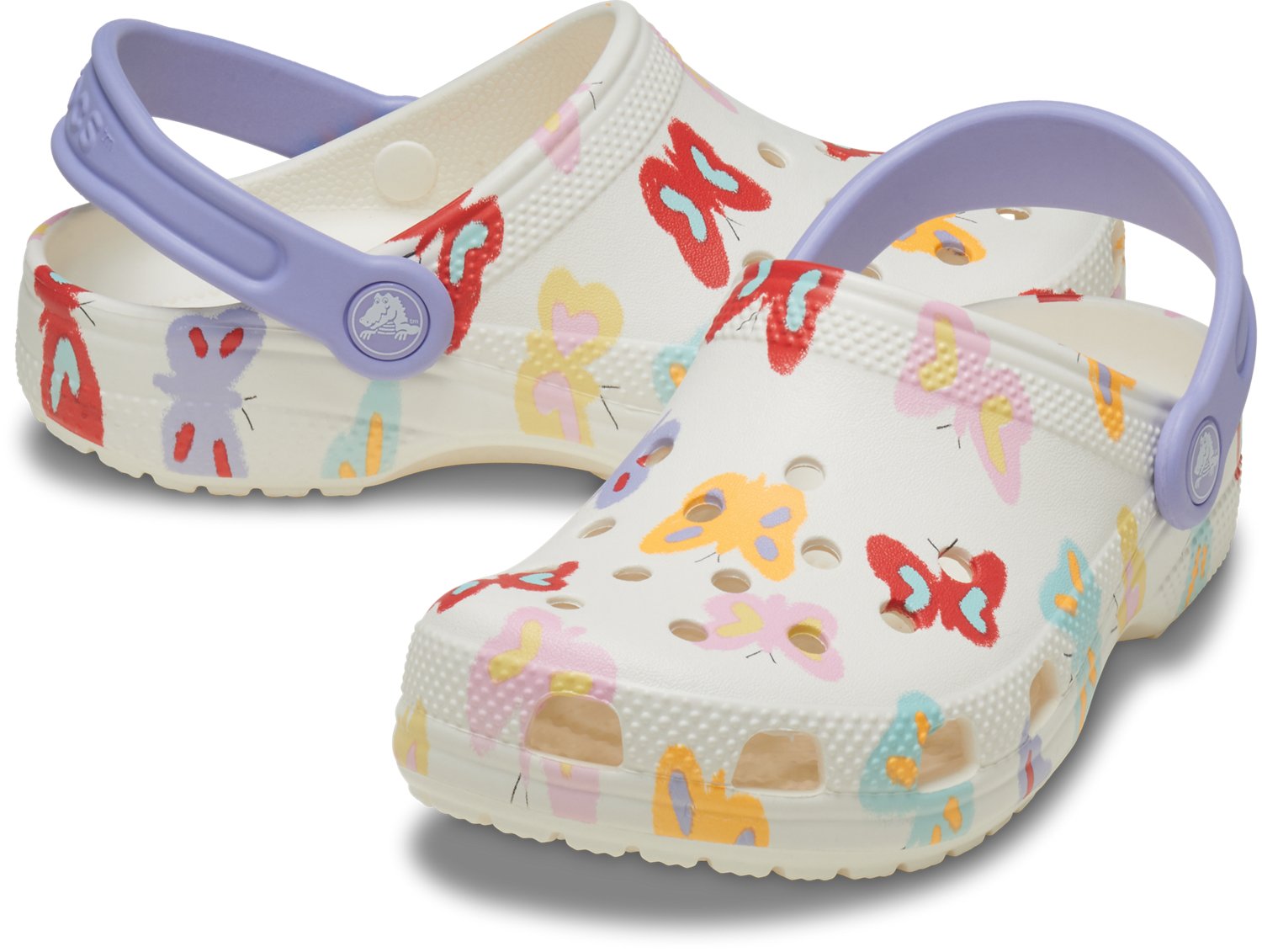 Crocs Kids' Classic Butterfly Graphic Clog TD - view number 3