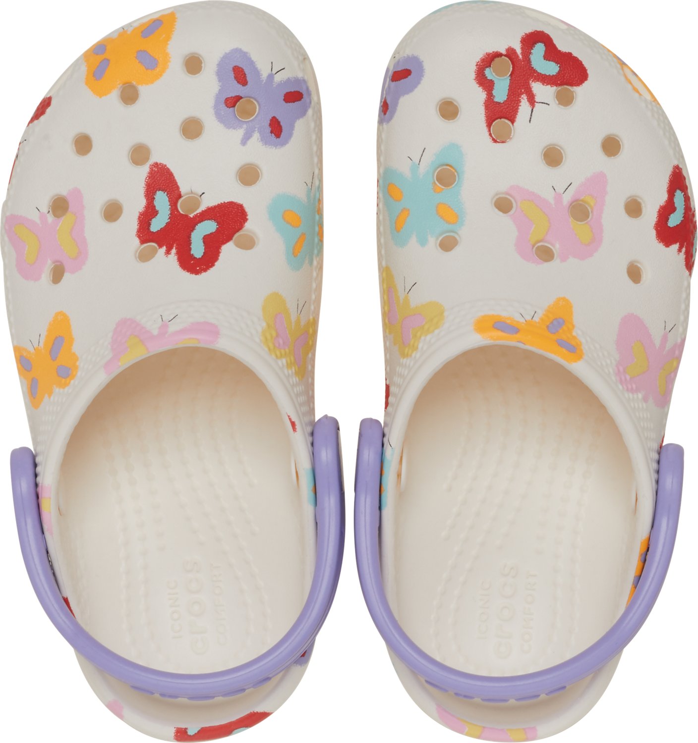Crocs Kids' Classic Butterfly Graphic Clog TD - view number 4