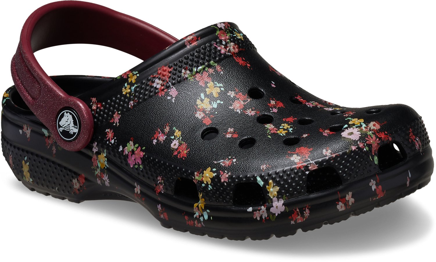 Crocs Kids' Classic Ditsy Floral Clogs