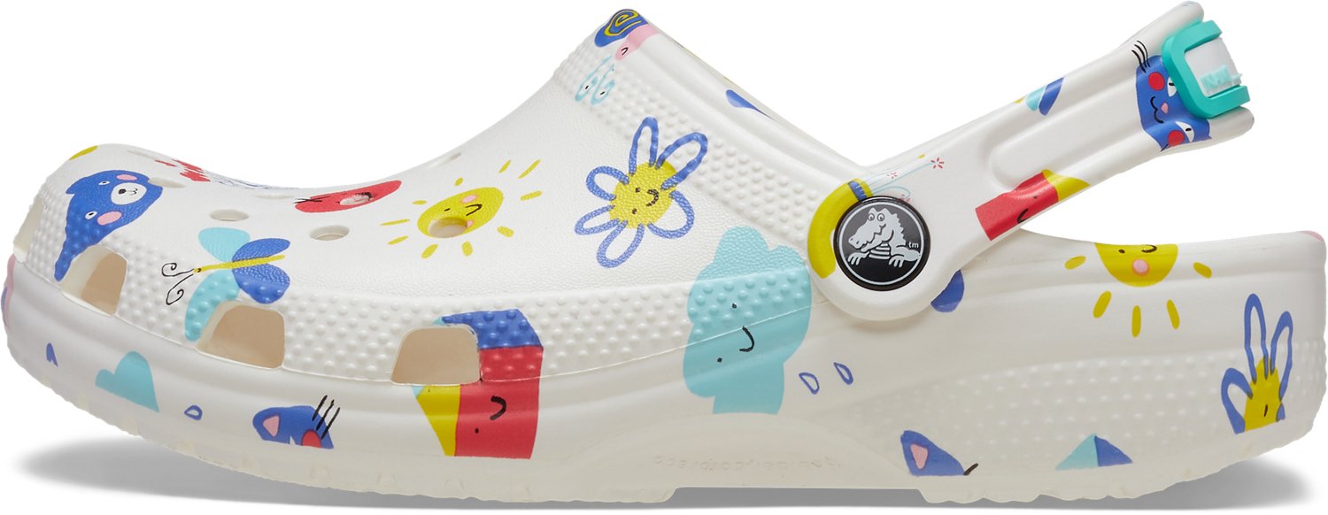 Crocs Kids' Classic Doodle Clogs - view number 2