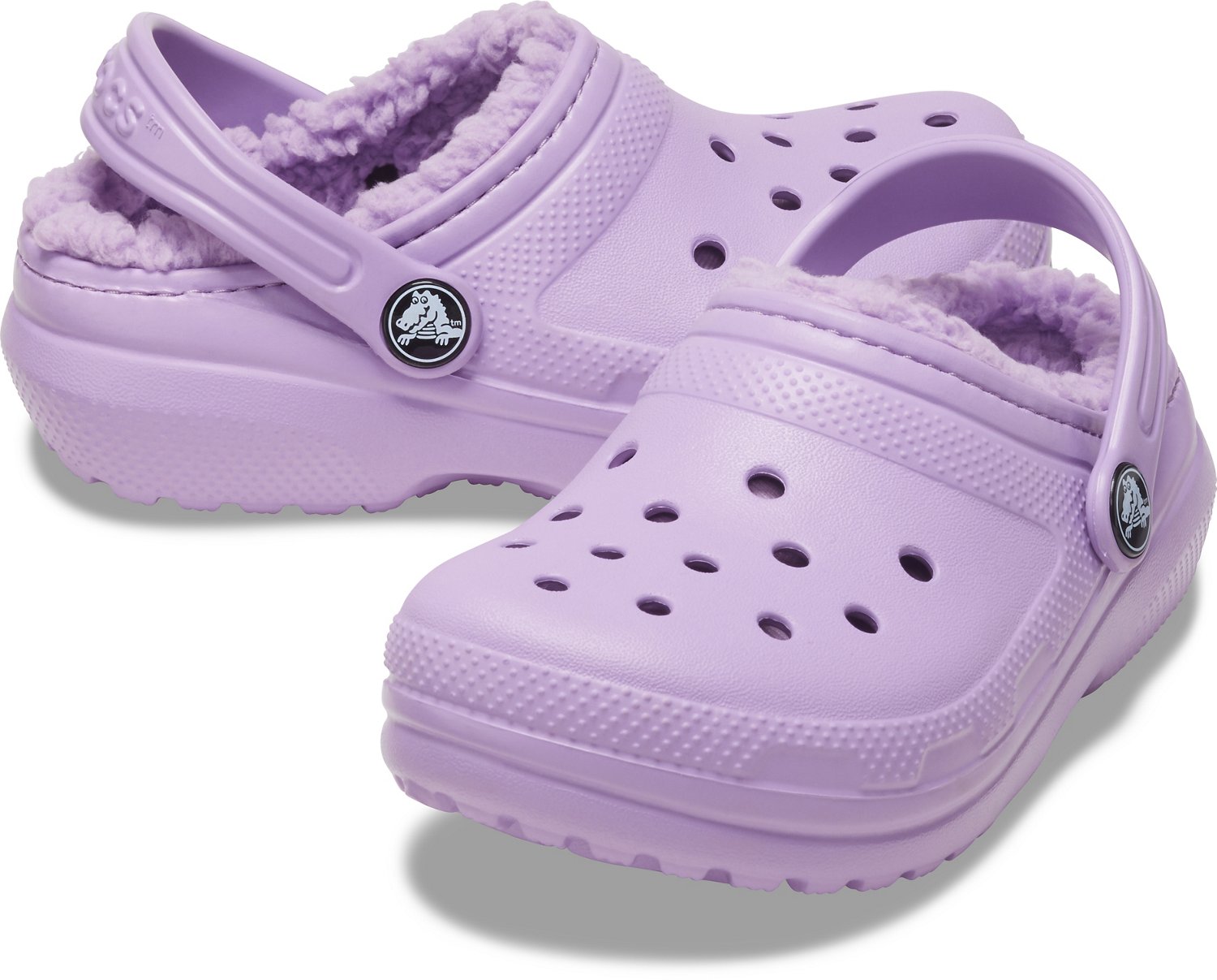 Crocs Kids' Classic Fleece Clogs - view number 7