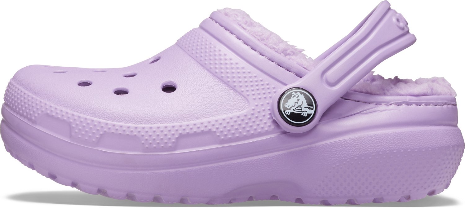 Crocs Kids' Classic Fleece Clogs - view number 3