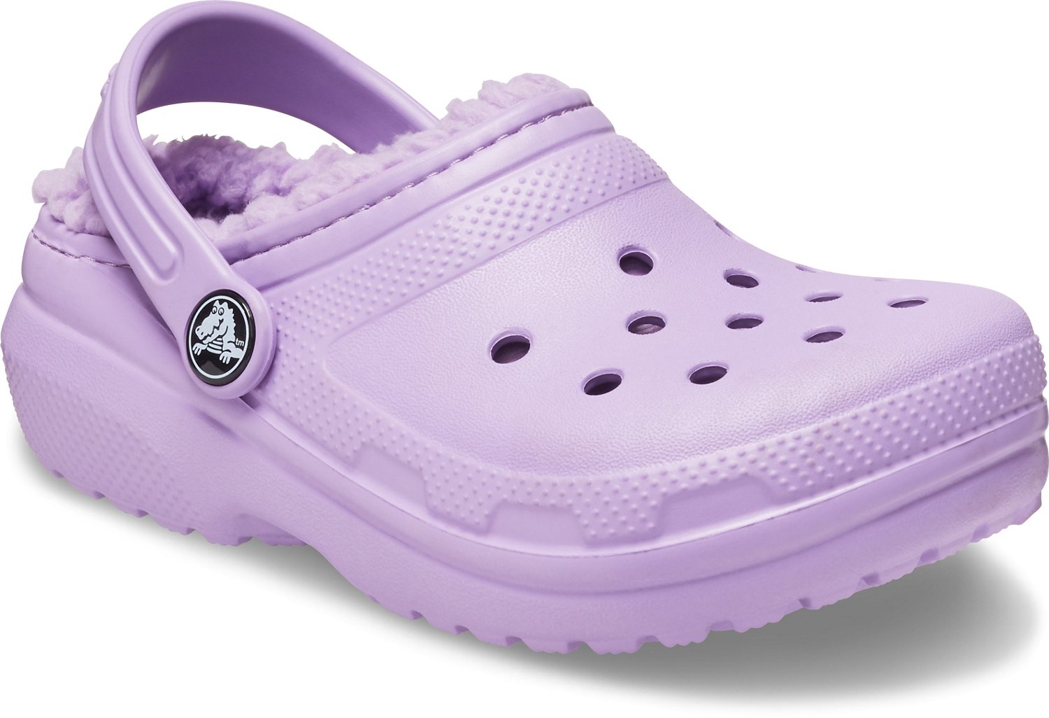 Crocs Kids' Classic Fleece Clogs - view number 2