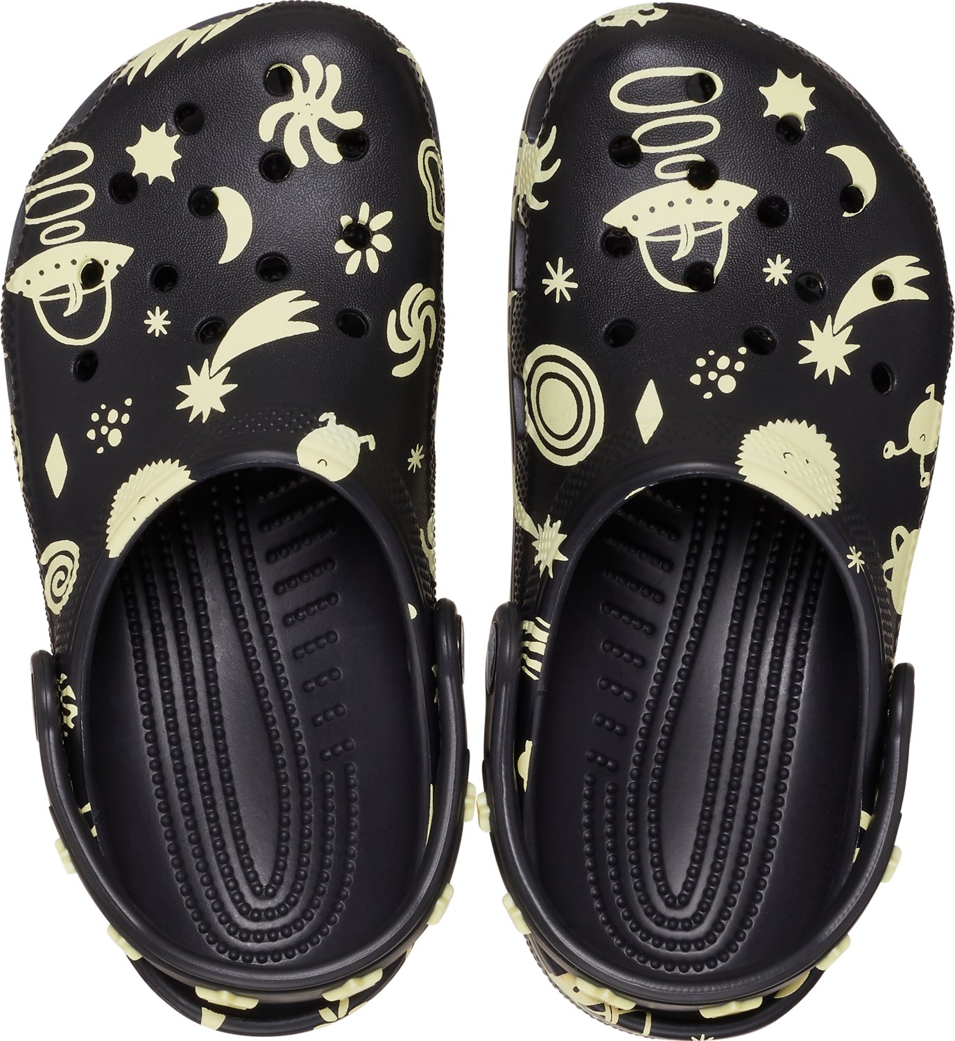 Crocs Kids' Classic Glow Space Clogs - view number 5