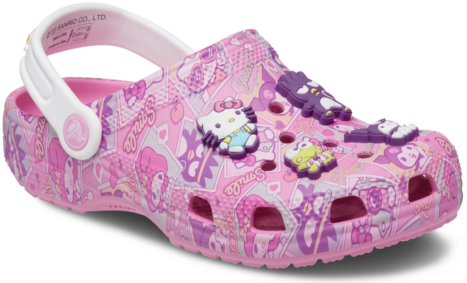 Crocs Kids' Classic Hello Kitty TD Clogs - view number 2