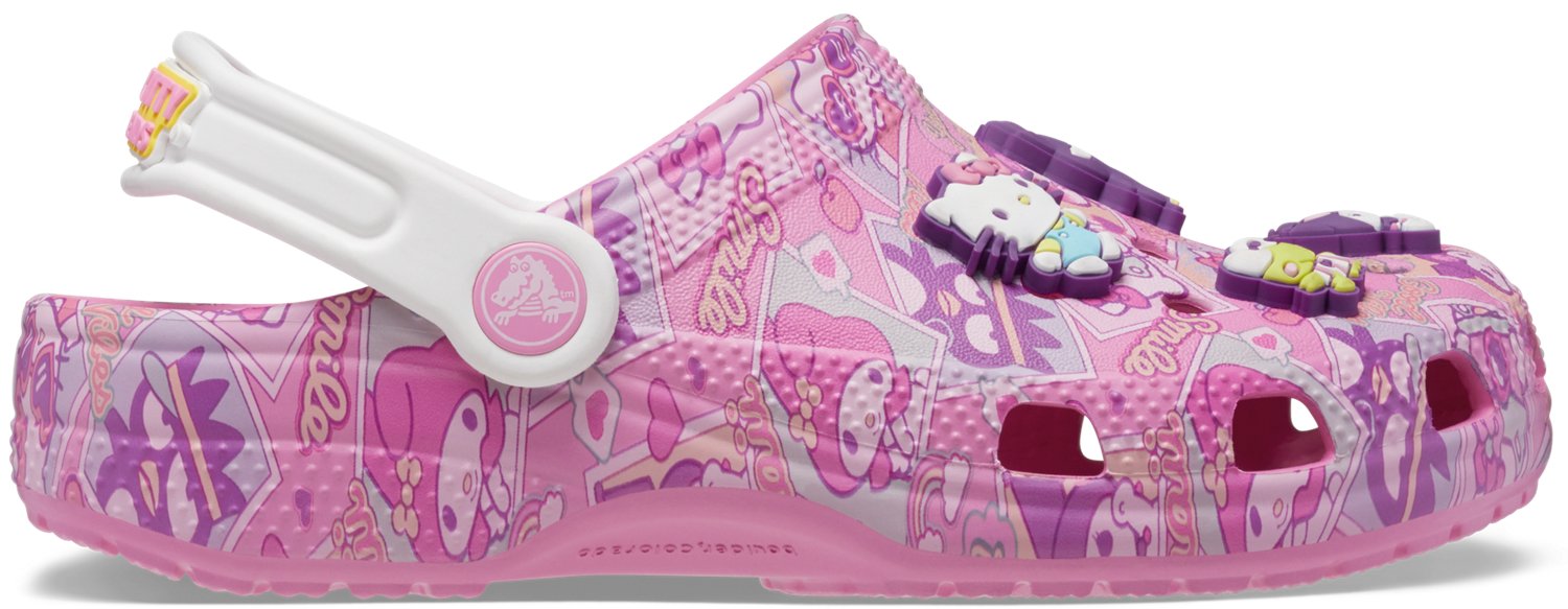 Crocs Kids' Classic Hello Kitty TD Clogs