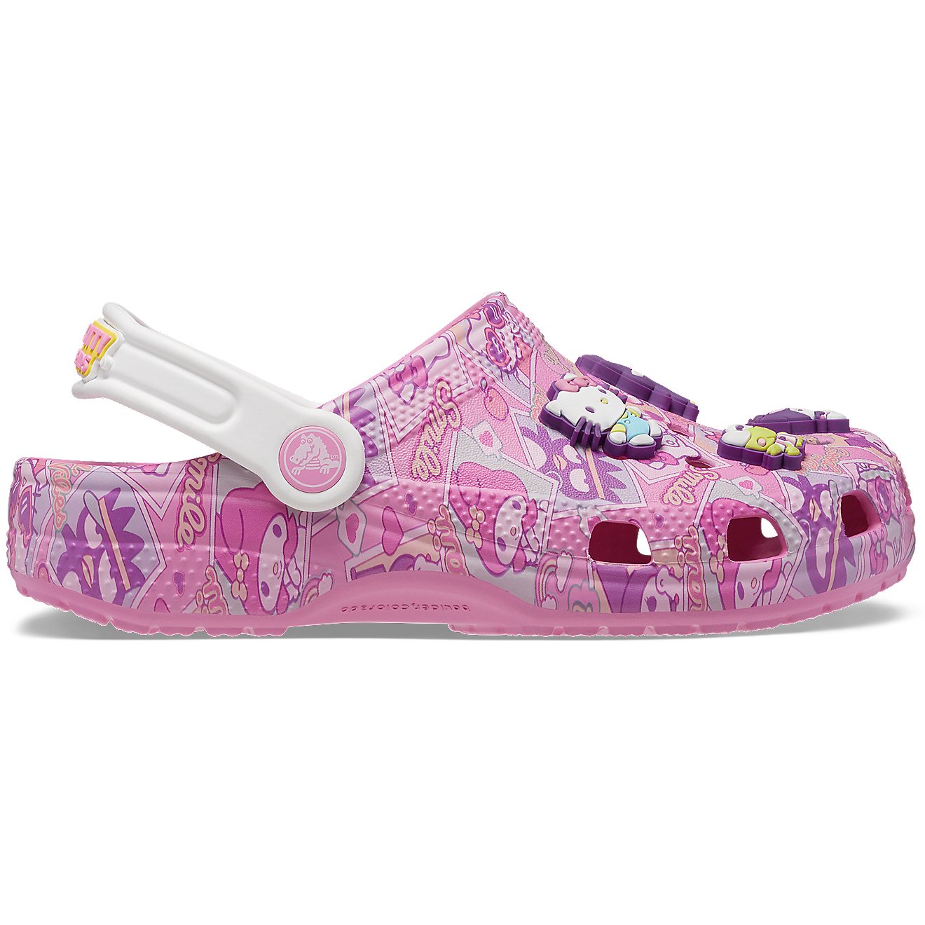 Crocs Kids' Classic Hello Kitty TD Clogs                                                                                         - view number 1