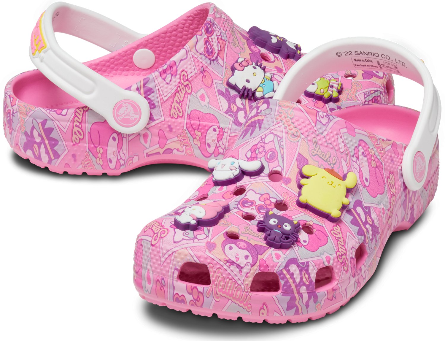 Crocs Kids' Classic Hello Kitty TD Clogs - view number 4