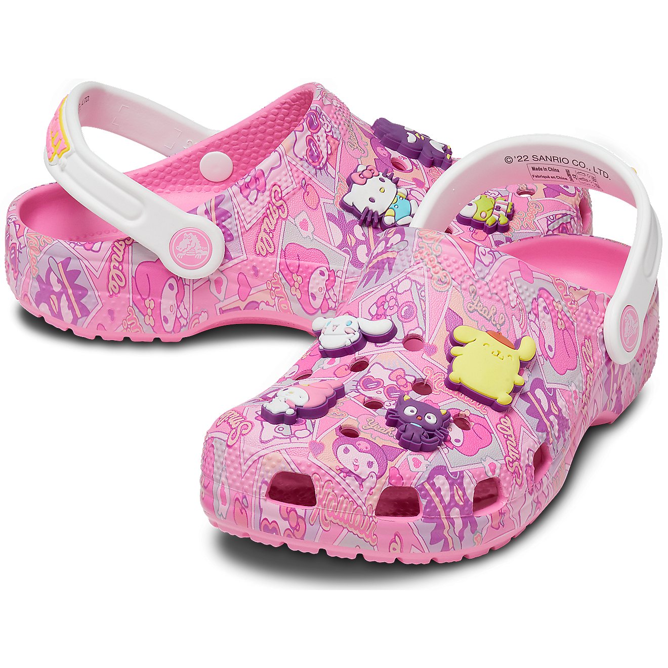 Crocs Kids' Classic Hello Kitty TD Clogs                                                                                         - view number 4