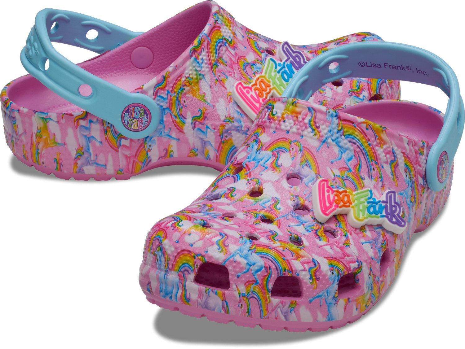 Crocs Kids' Classic Lisa Frank Clogs                                                                                             - view number 4