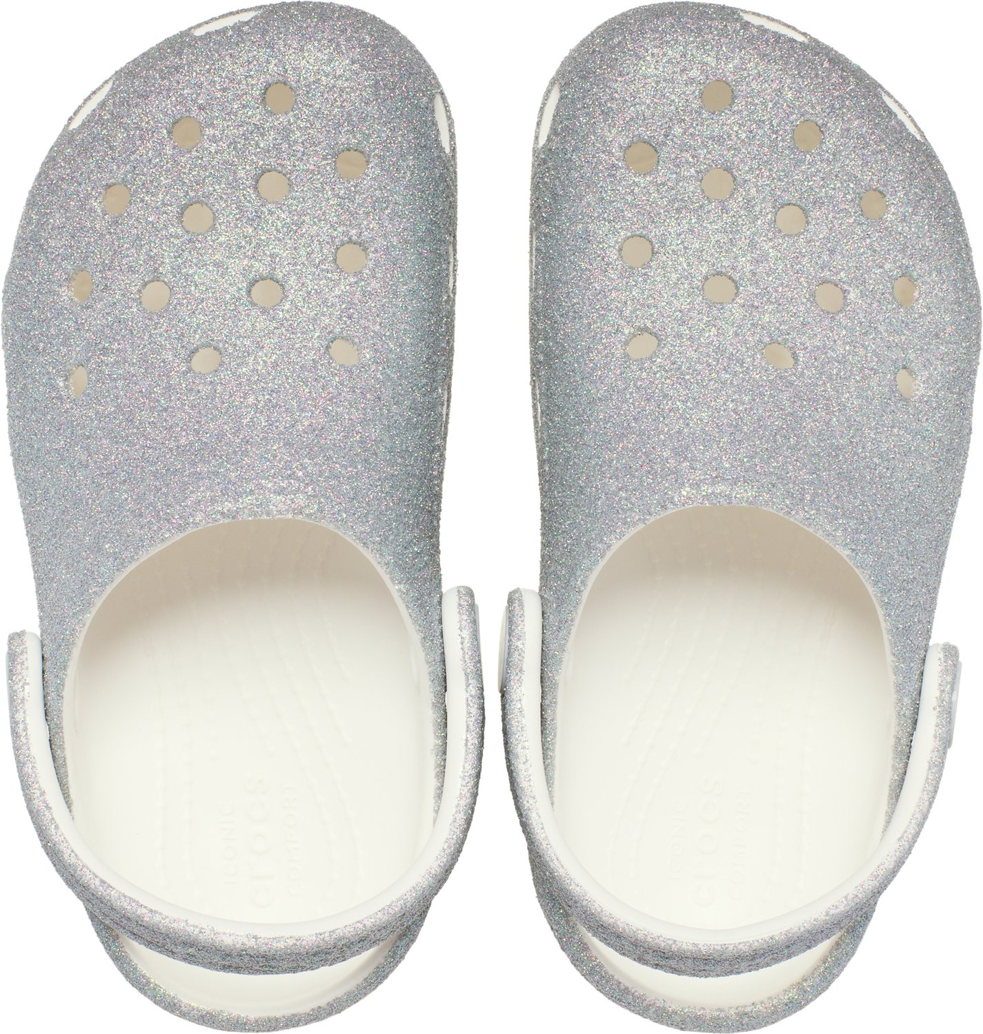 Crocs Kids' Iridescent Glitter Clog TD - view number 5