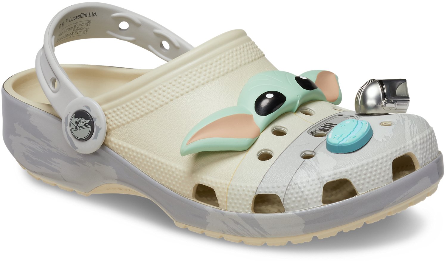 Crocs Kids' STAR WARS™ Grogu Classic Clogs                                                                                     - view number 2