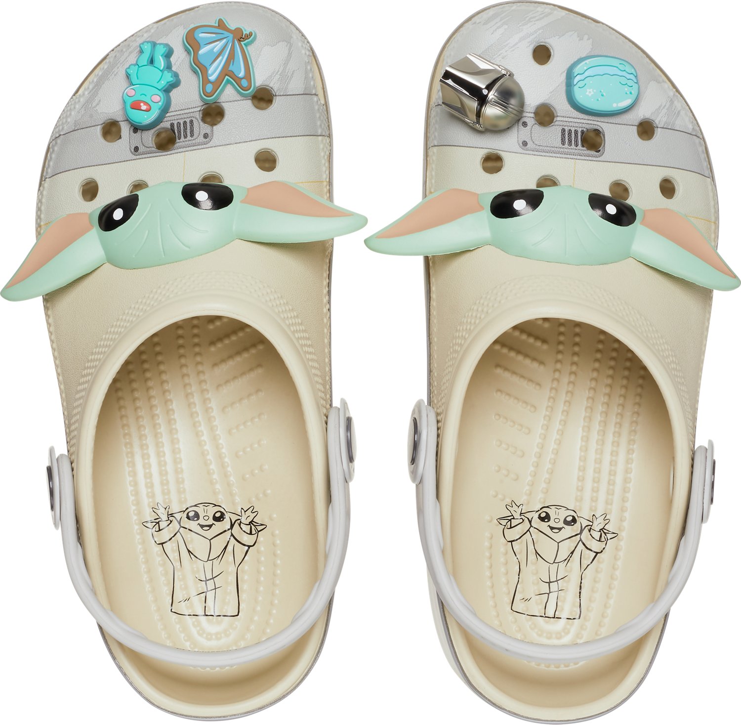 Crocs Kids' Star Wars Grogu Classic Clogs - view number 4