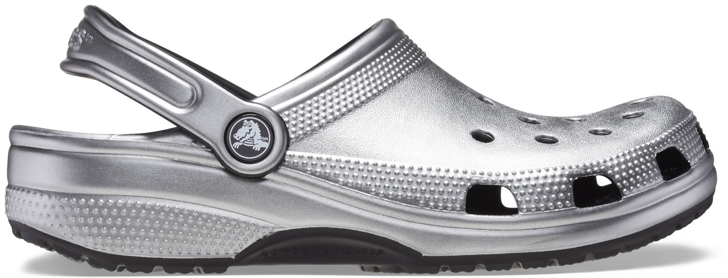 Crocs Adults Classic Metallic Clogs Free Shipping at Academy