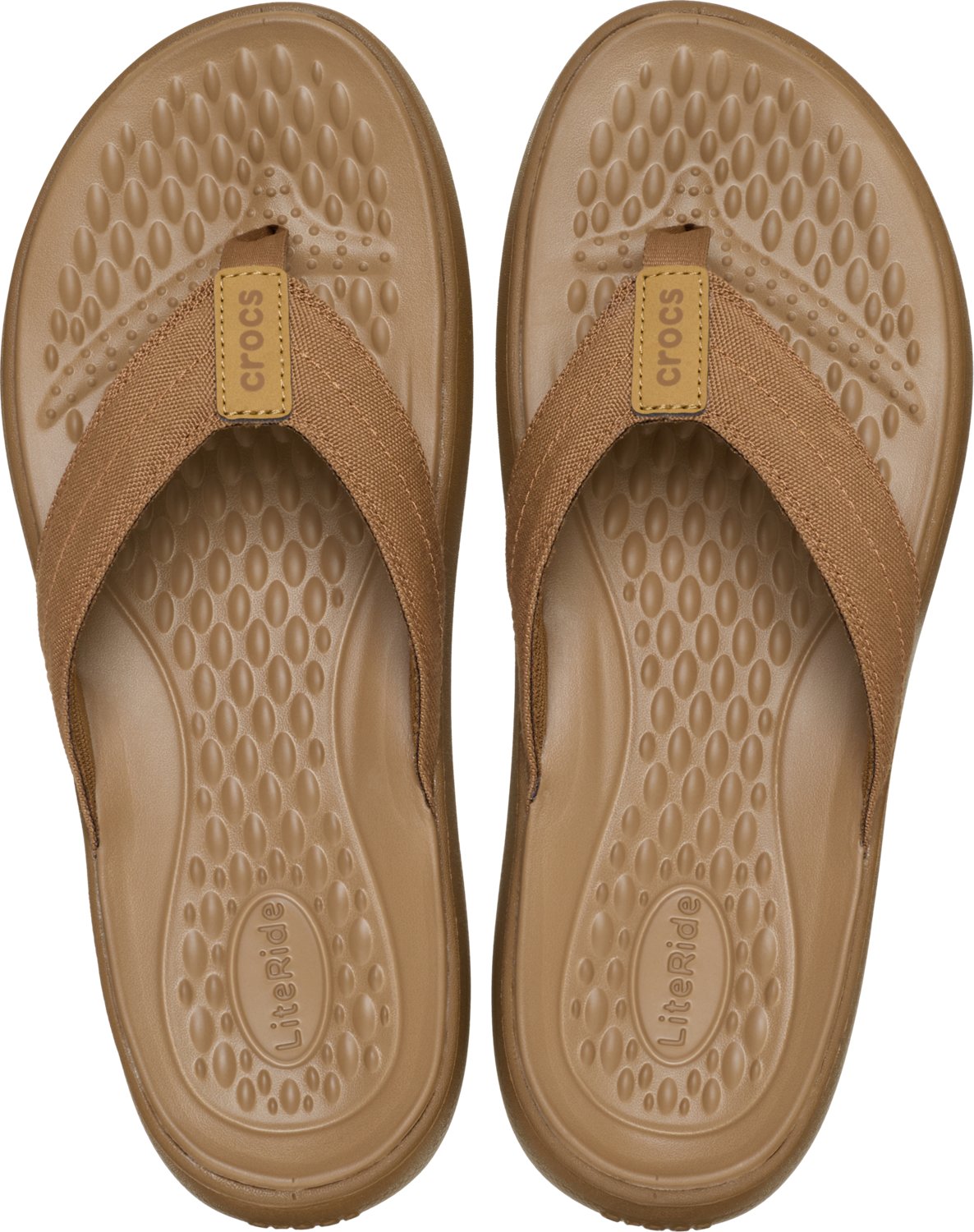 Crocs Men's Yukon Vista Canvas II LiteRide Flip - view number 5