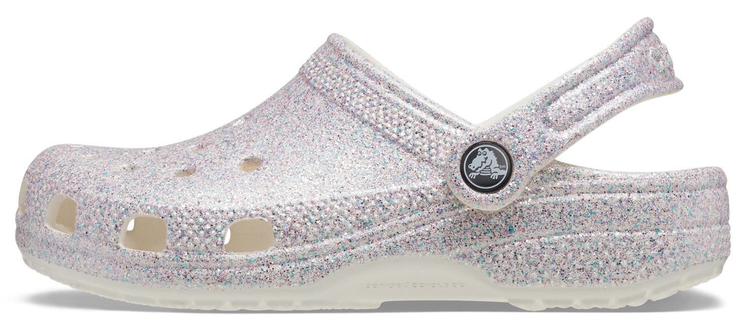 Crocs Toddler Girls' Classic Glitter Clogs                                                                                       - view number 2