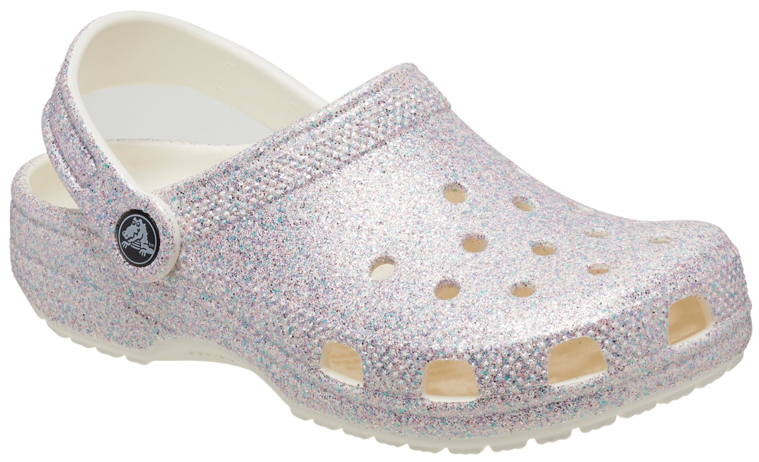 Crocs Toddler Girls' Classic Glitter Clogs                                                                                       - view number 3