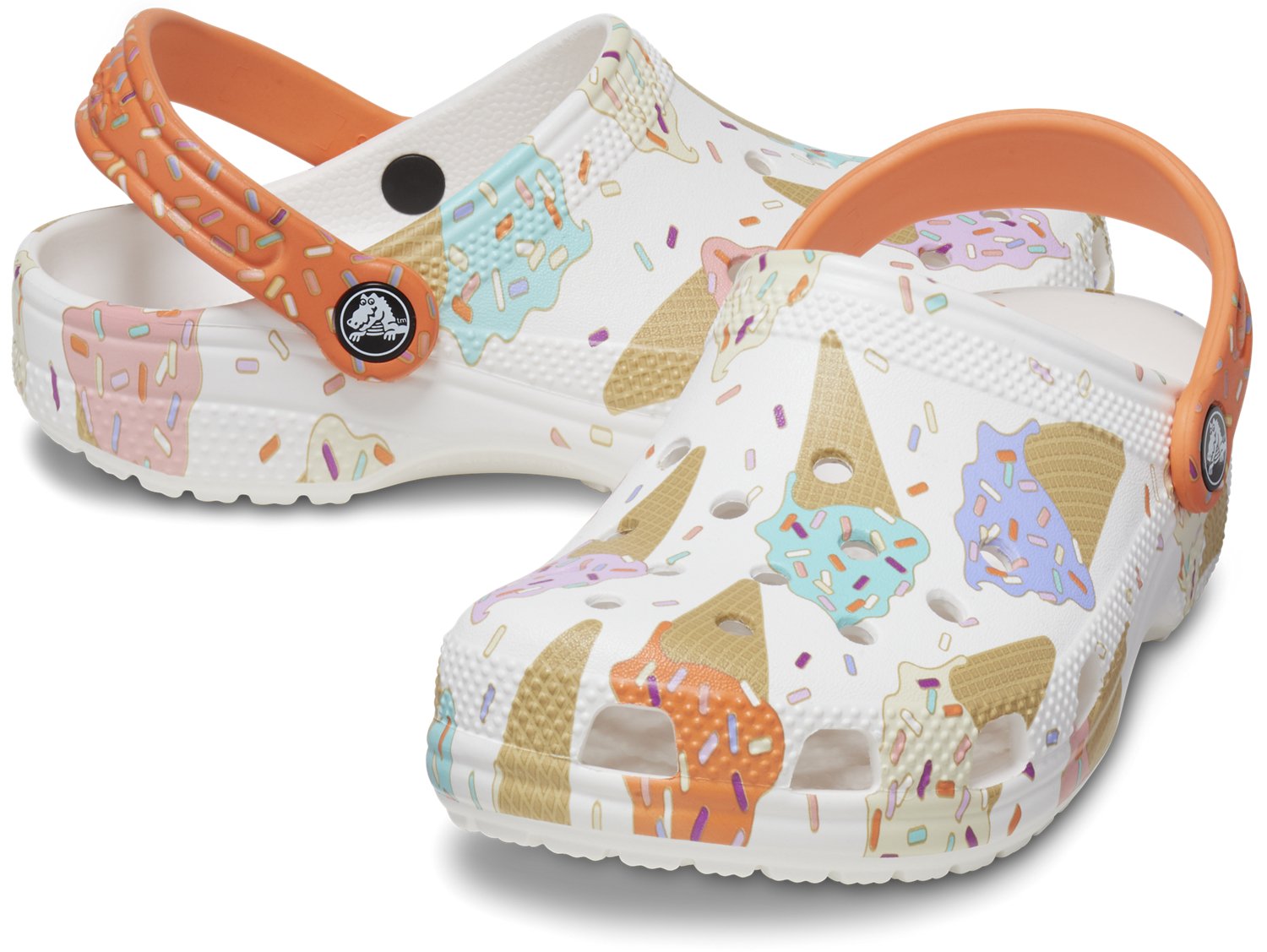 Crocs Toddlers' Classic Ice Cream Clogs - view number 4