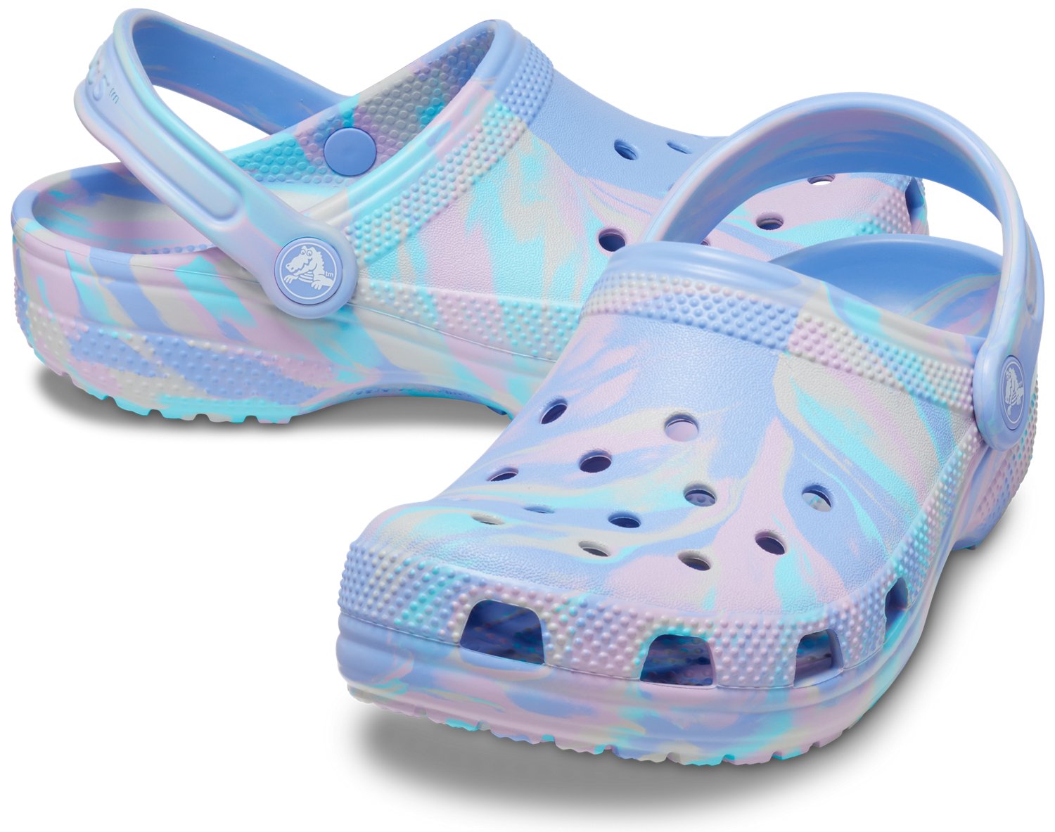 Crocs Toddlers' Classic Marble Clogs - view number 4