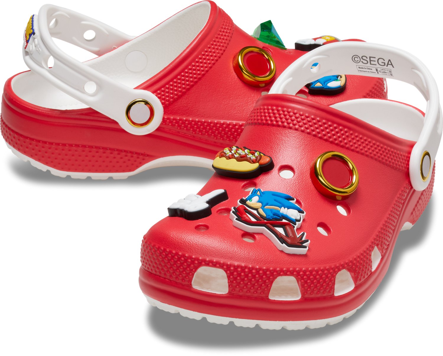 Crocs Toddlers' Classic Sonic the Hedgehog Clogs - view number 4