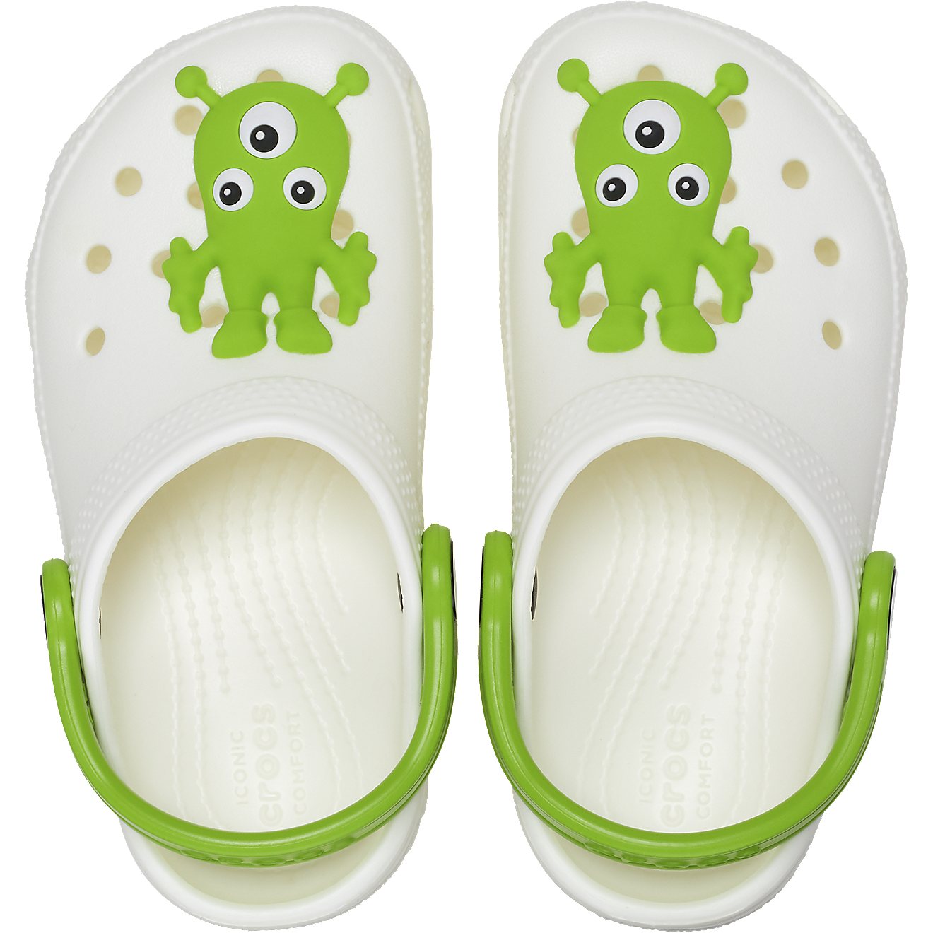 Crocs Toddlers’ Classic Alien Glow Clogs                                                                                       - view number 6