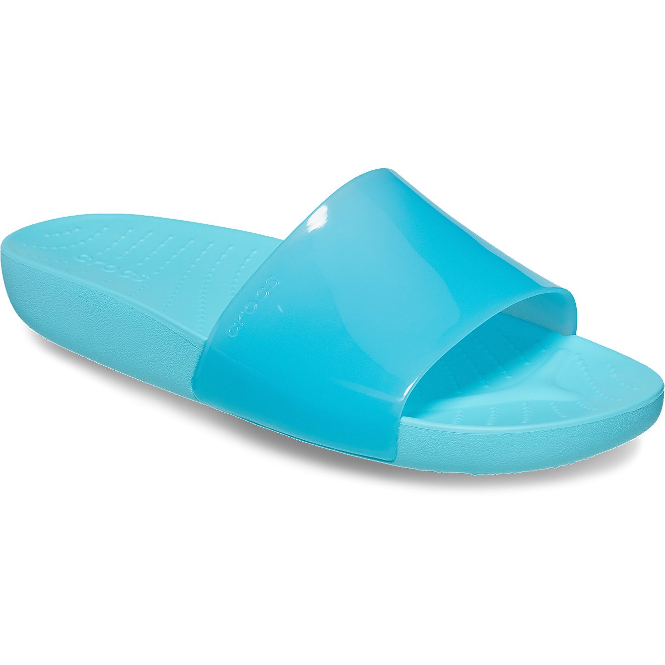 Crocs Women's Splash Glossy Strappy Slides                                                                                       - view number 2