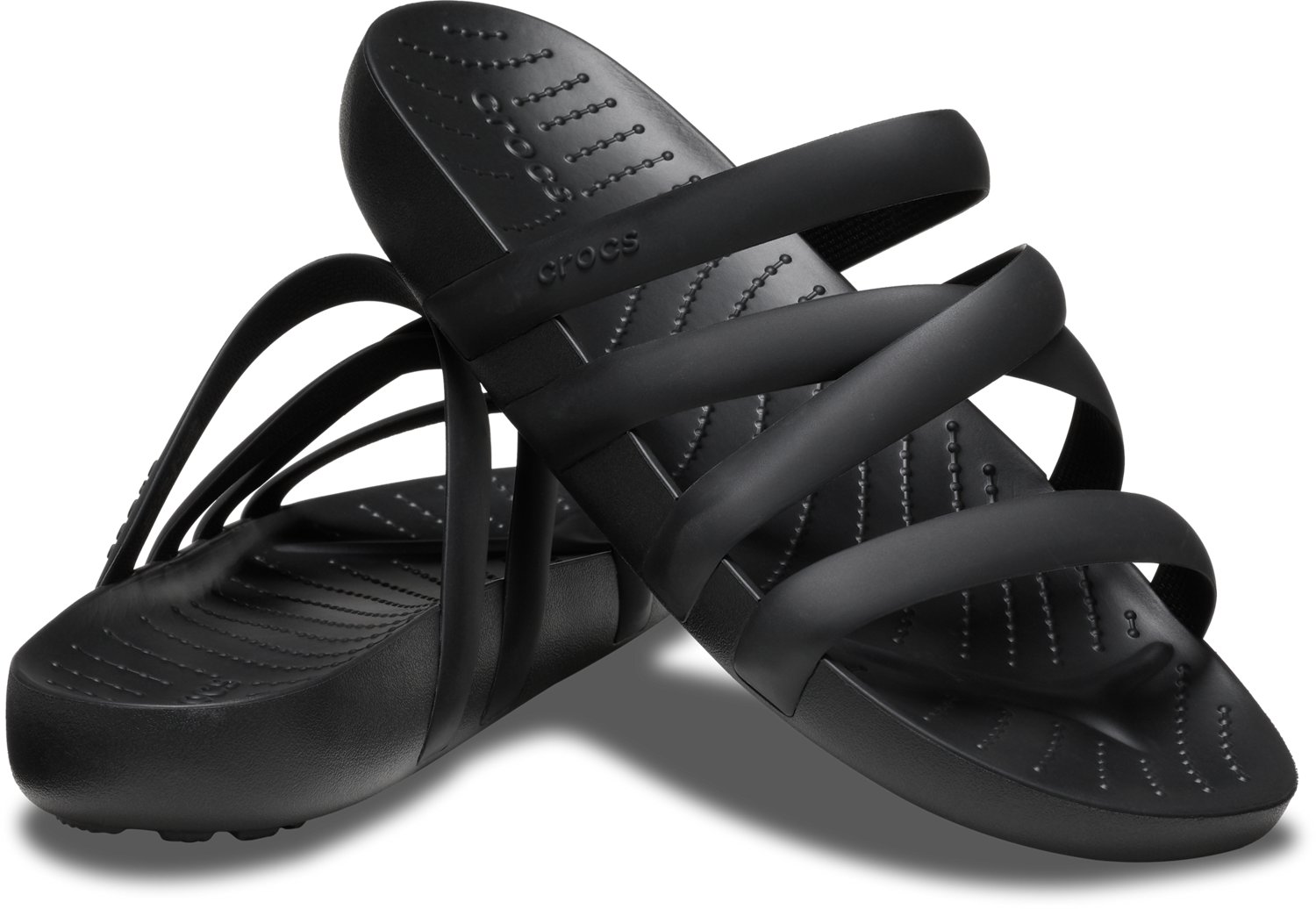 Black crocs online academy