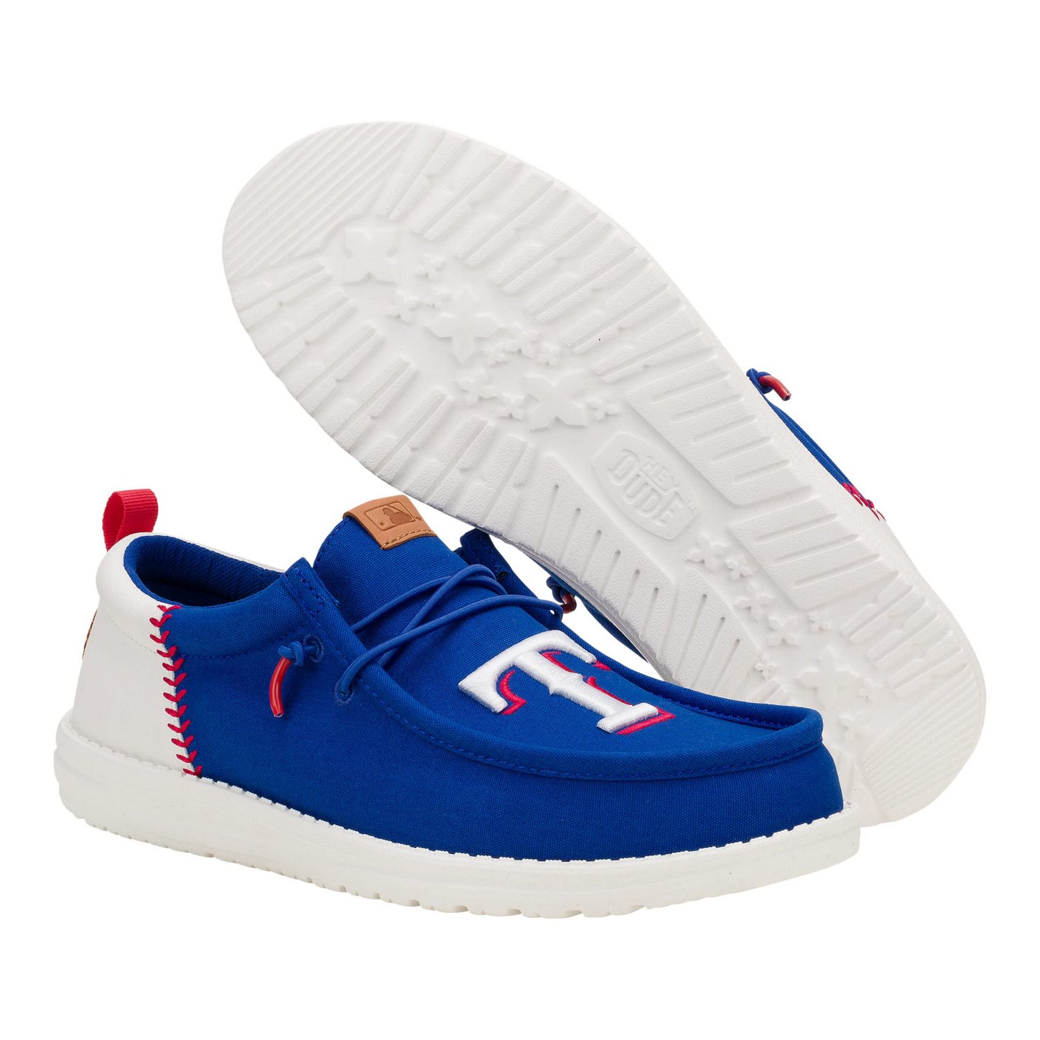 Hey Dude Texas Rangers Wally Casual Shoes - view number 4