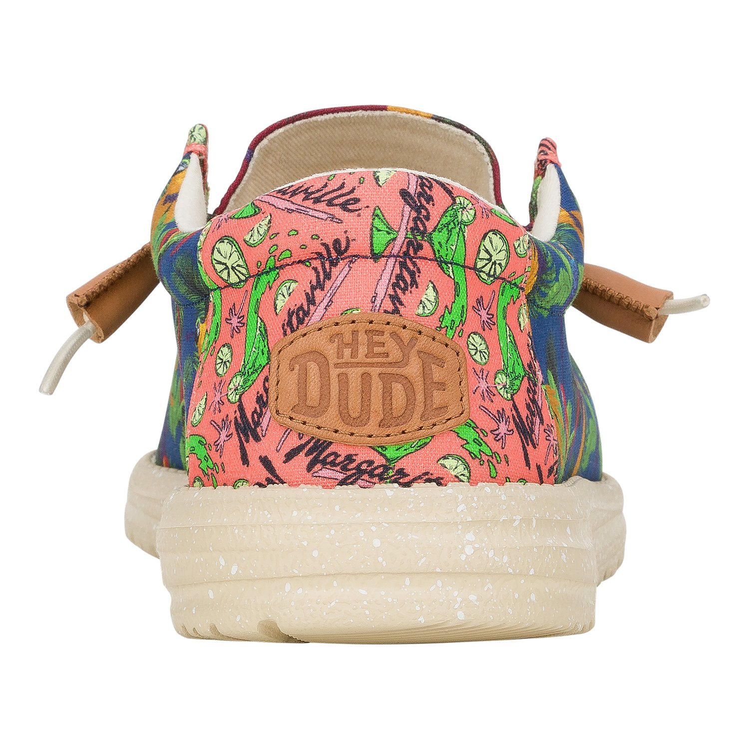 HEYDUDE Wally Mens' Margaritaville All Over Print Shoes