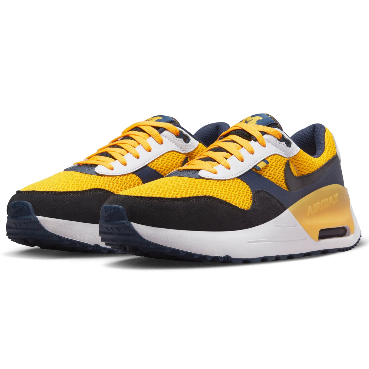 Nike Men's Michigan Wolverines Air Max SYSTM Shoe - view number 3