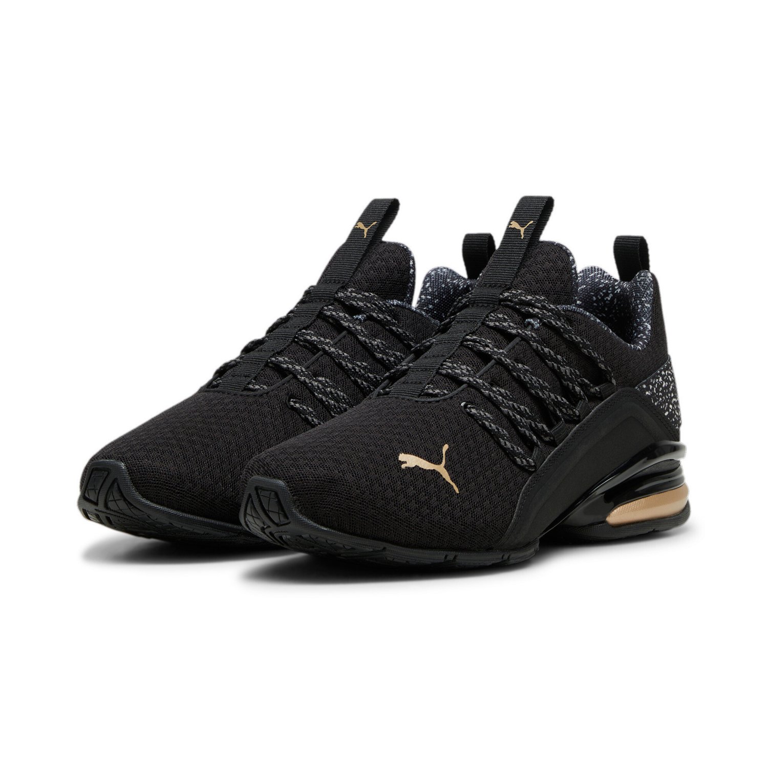 Puma axelion black and white online