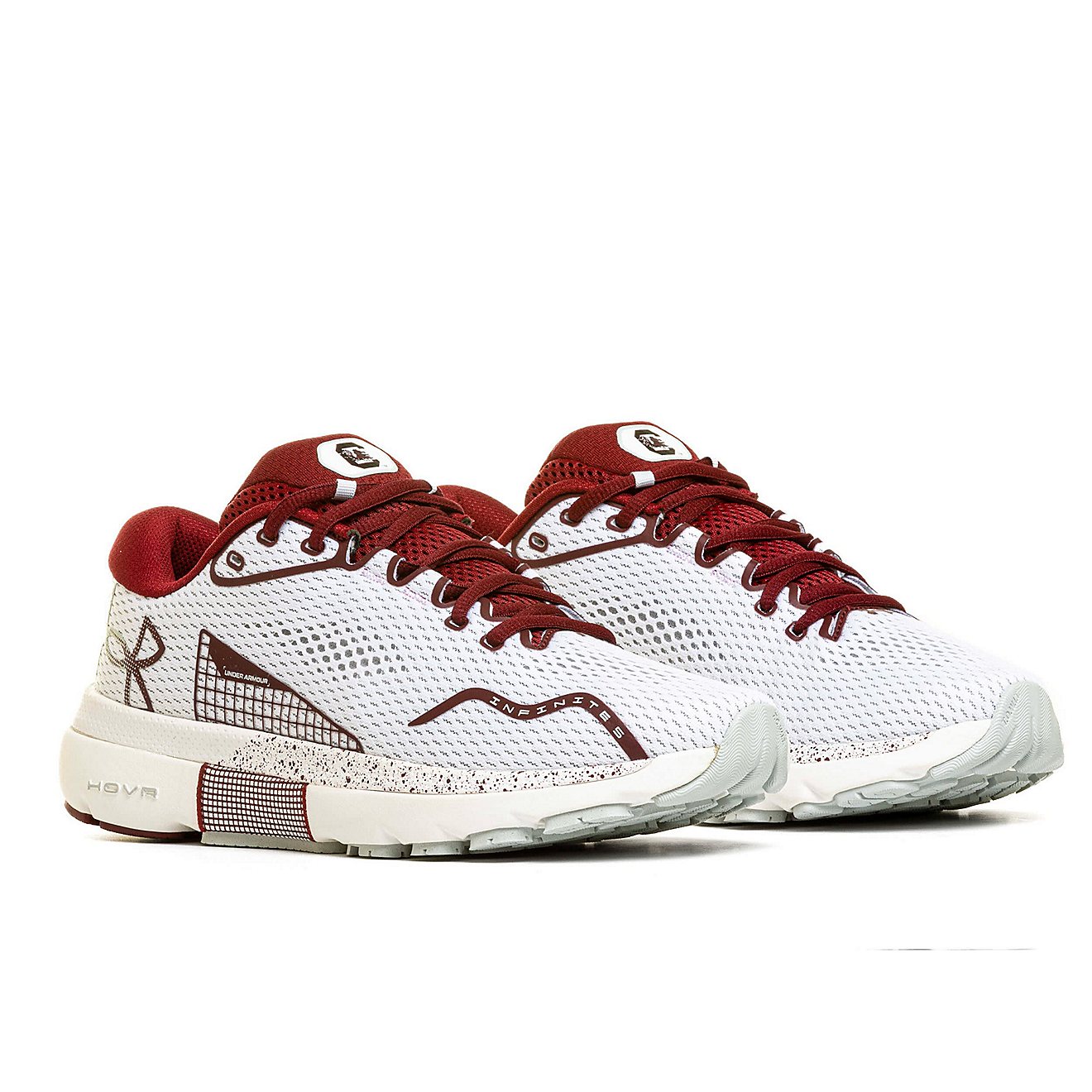 Under Armour South Carolina Gamecocks Infinite 5 Running Shoes                                                                   - view number 3