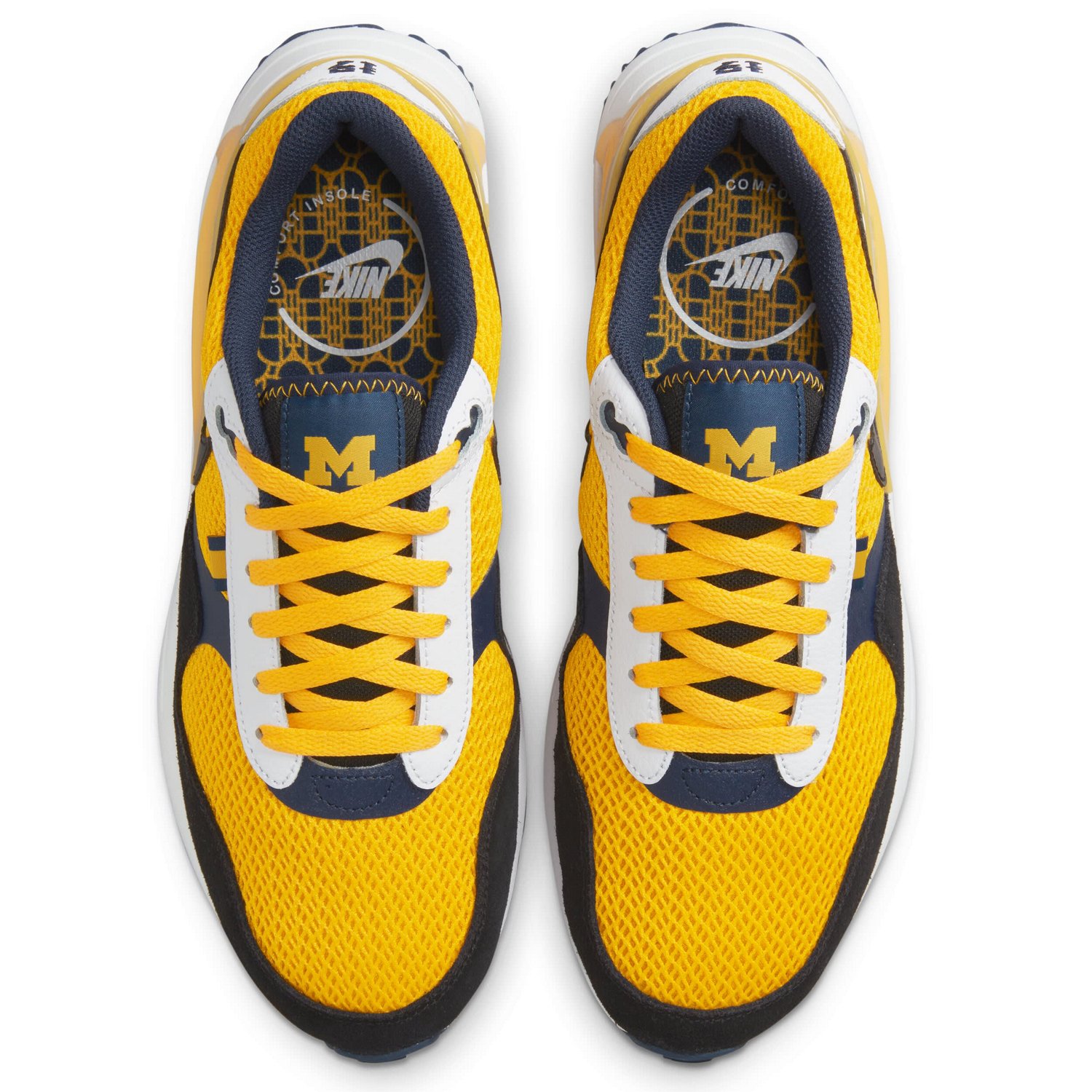 Unisex Nike Michigan Wolverines Air Max SYSTM Shoe - view number 4