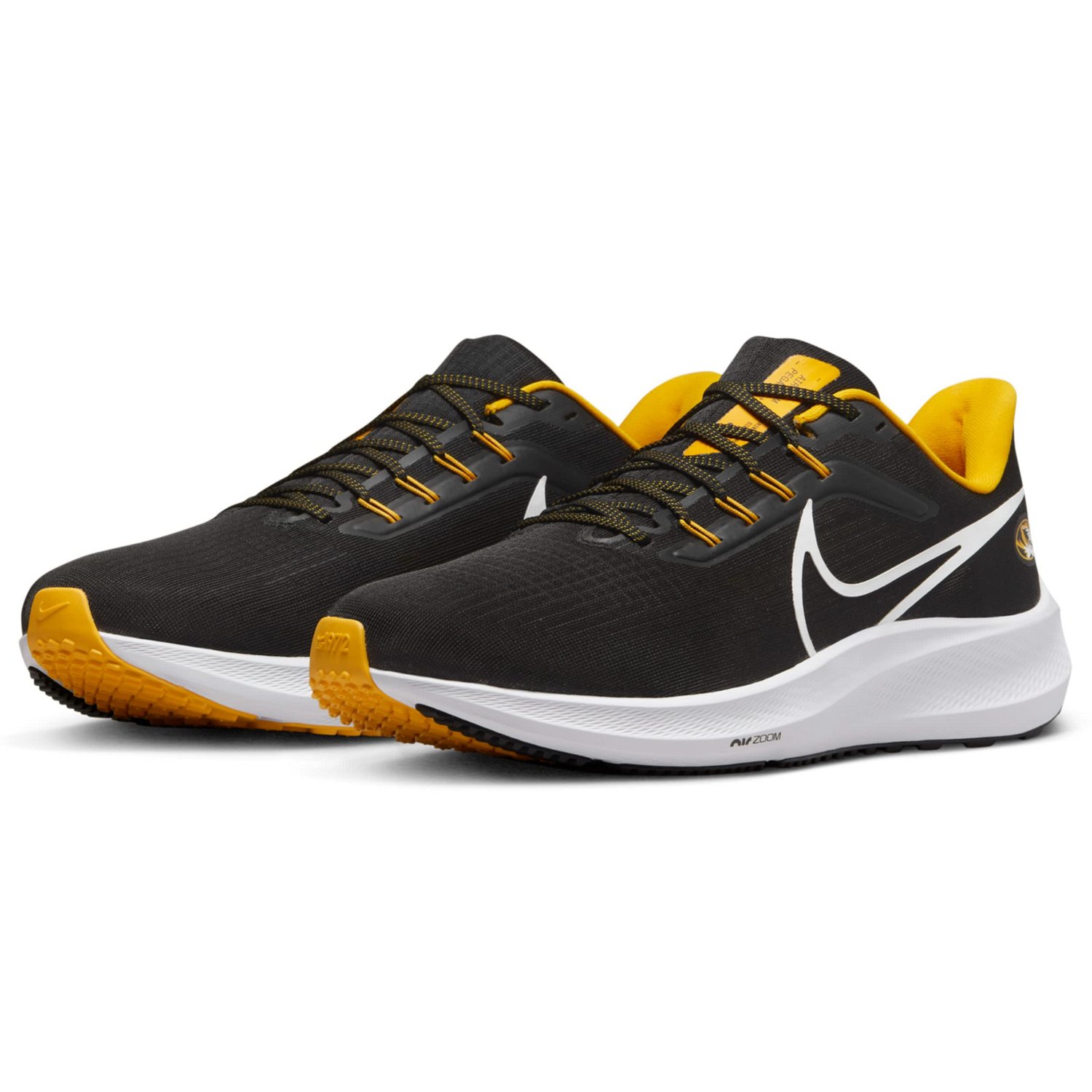 Unisex Nike Missouri Tigers Zoom Pegasus 39 Running Shoe - view number 3