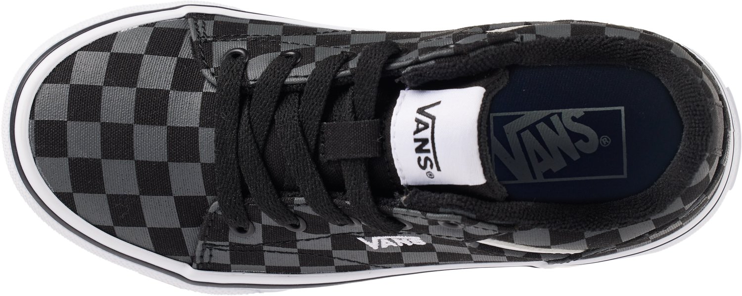 Vans Kids Seldan Checkerboard Shoes Free Shipping at Academy